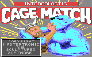 Intergalactic Cage Match Title Screen